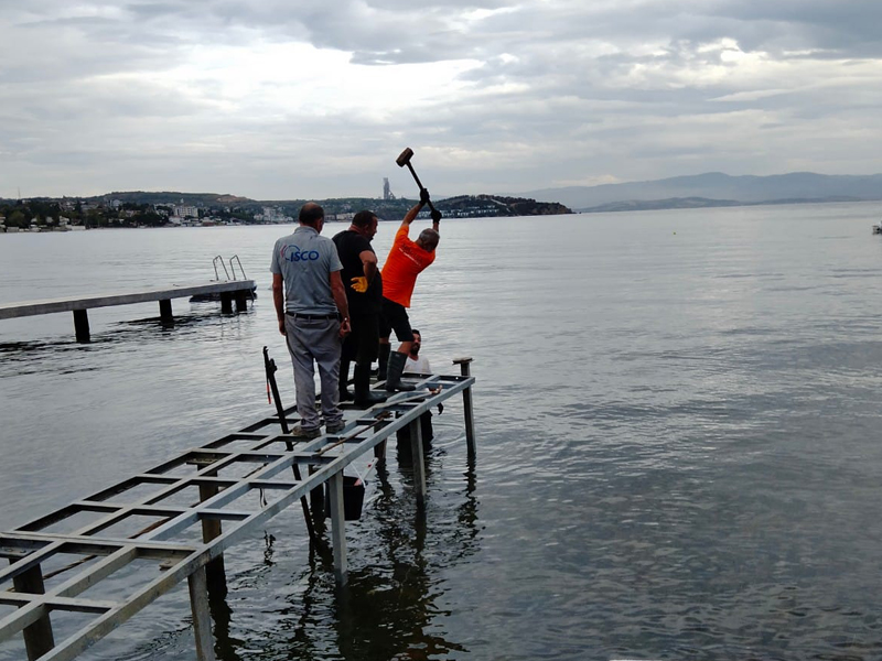 İskele Yapımı Görselleri