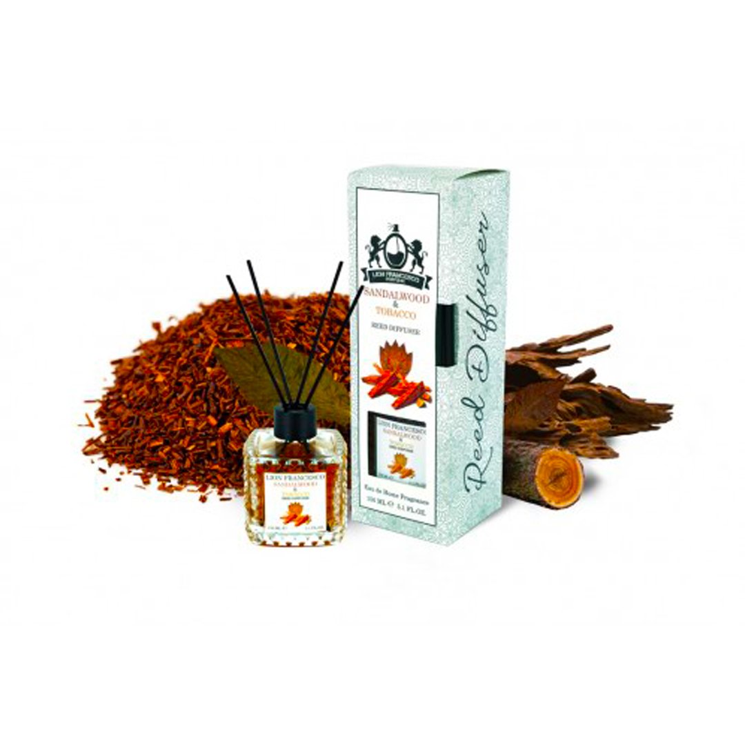 Sandalwood & Tobacco Sandal Ağacı Ve Tütün Bambu Çubuklu Oda Kokusu