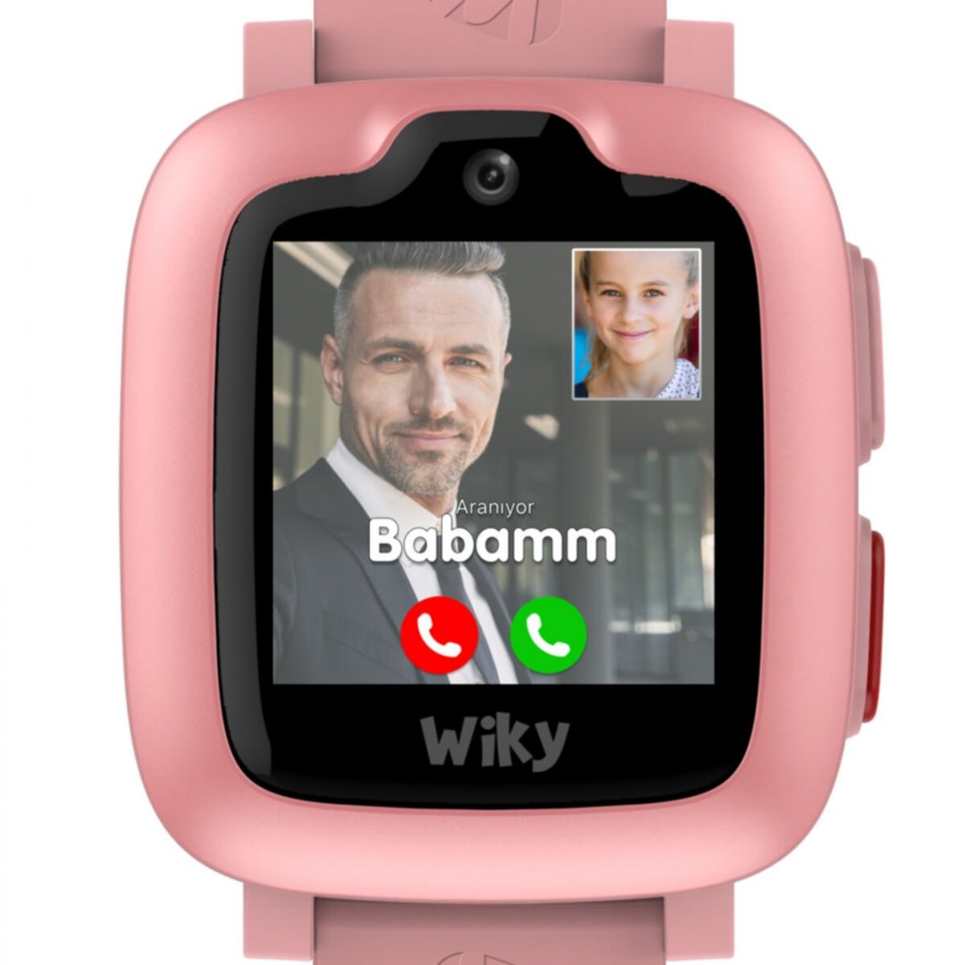 Wiky Watch 4G ( Görüntülü Konuşma ) Akıllı Çocuk Saati (PEMBE)