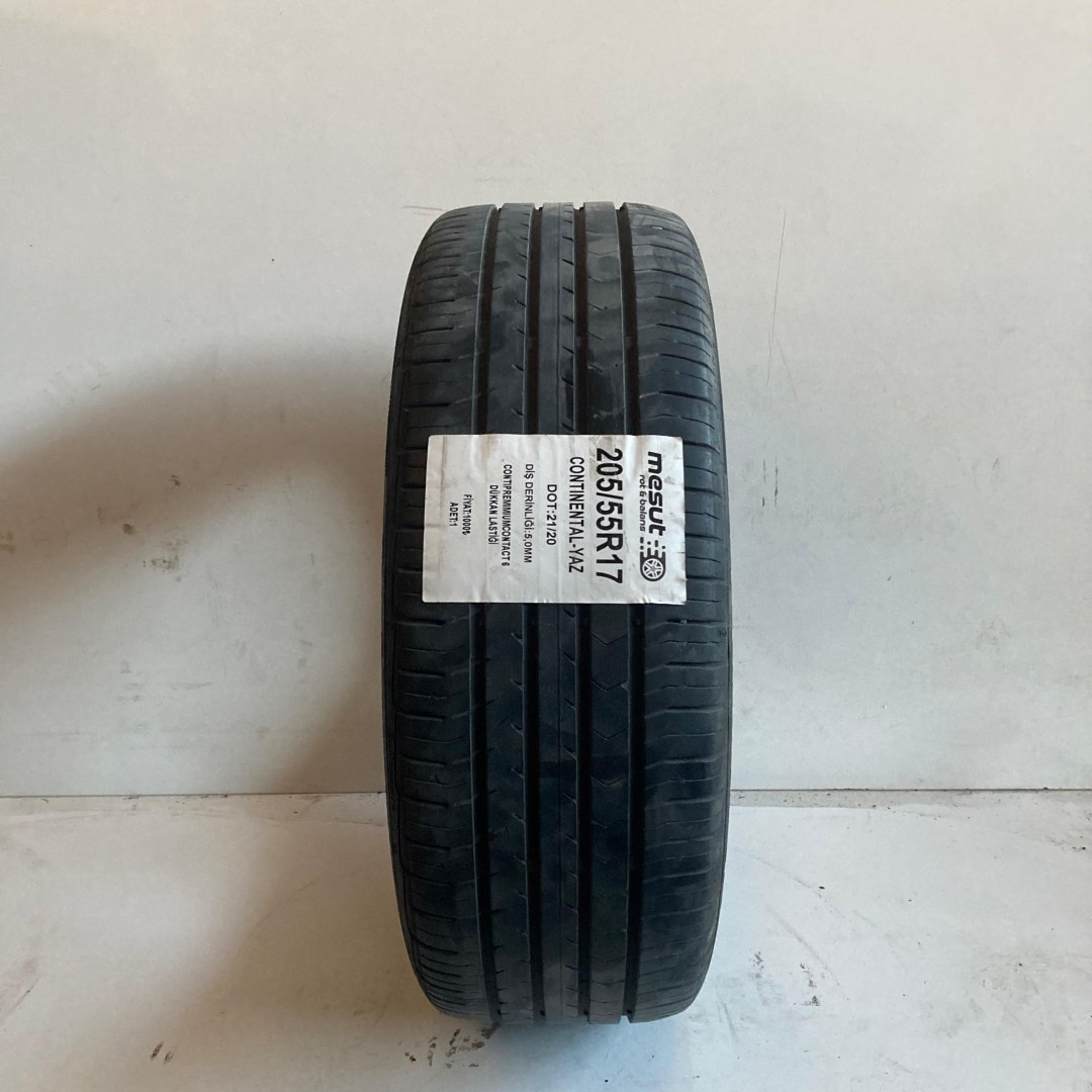 205/55 R17 CONTINENTAL 91V CONTIPREMIMIUMCONTACT5 ÇIKMA YAZ LASTİĞİ