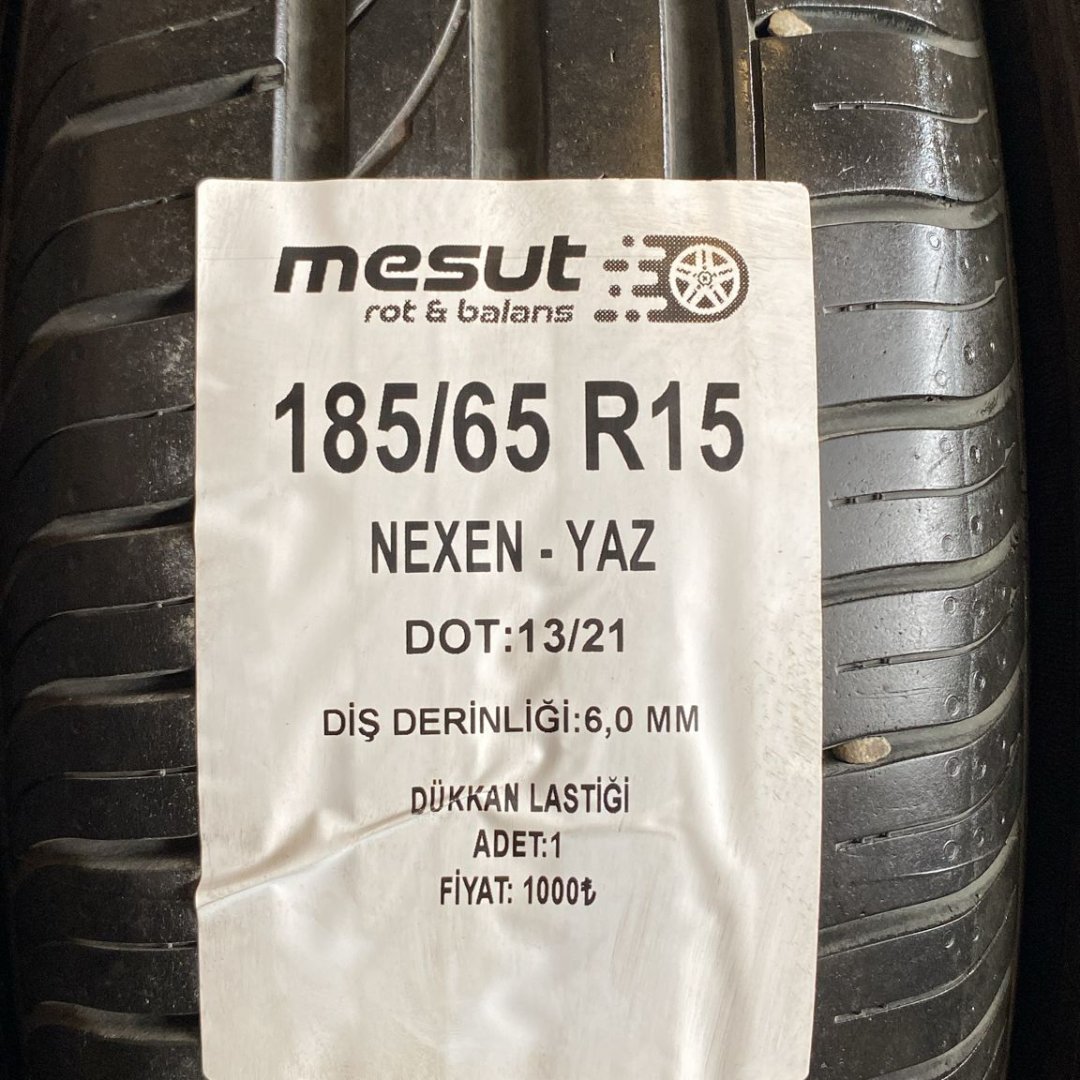 185/65 R15 NEXEN ÇIKMA YAZ LASTİĞİ