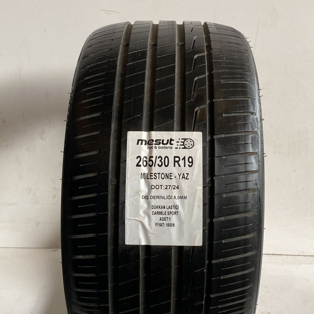 265/30 R19 MILESTONE CARMILE SPORT ÇIKMA YAZ LASTİĞİ
