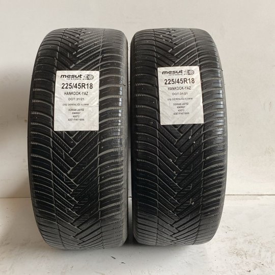 225/45 R18 HANKOOK KINERGY DÖRT MEVSİM ÇIKMA LASTİK 2254518 225/45/18 22545R18