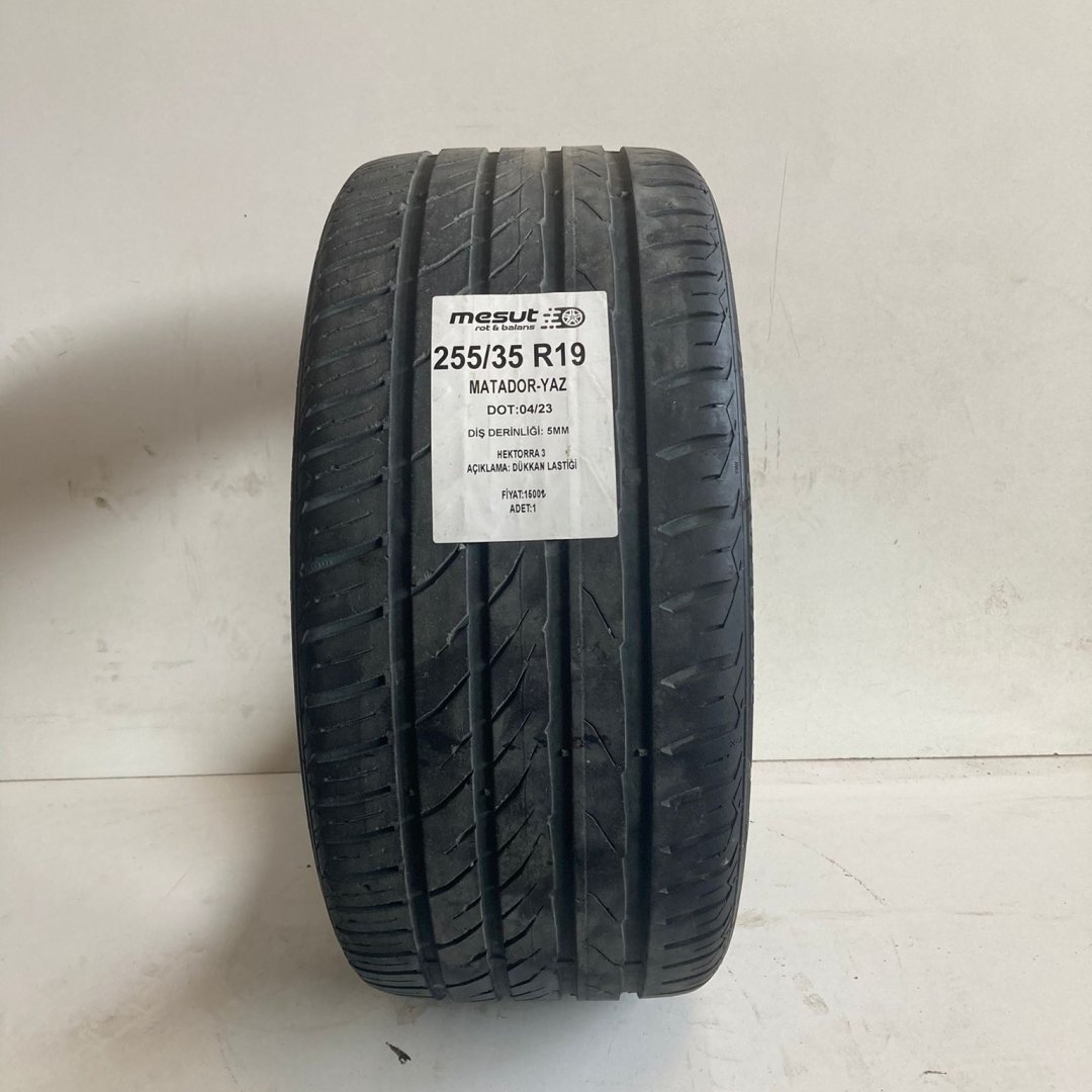 255/35 R19 MATADOR HECTORRA 3 ÇIKMA YAZ LASTİĞİ
