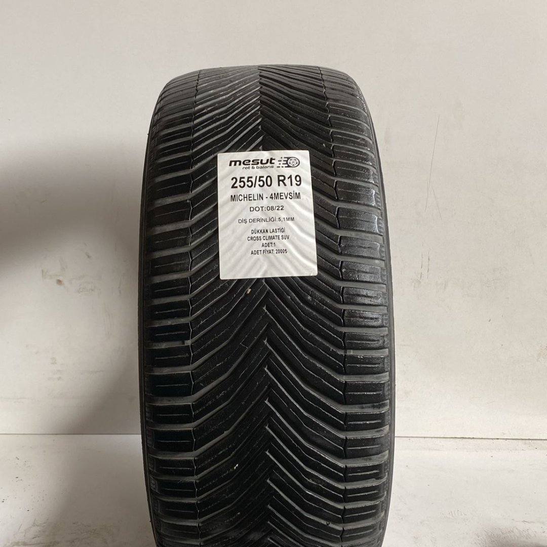 255/50 R19 MICHELIN CROSSCLIMATE SUV DÖRT MEVSİM ÇIKMA LASTİK