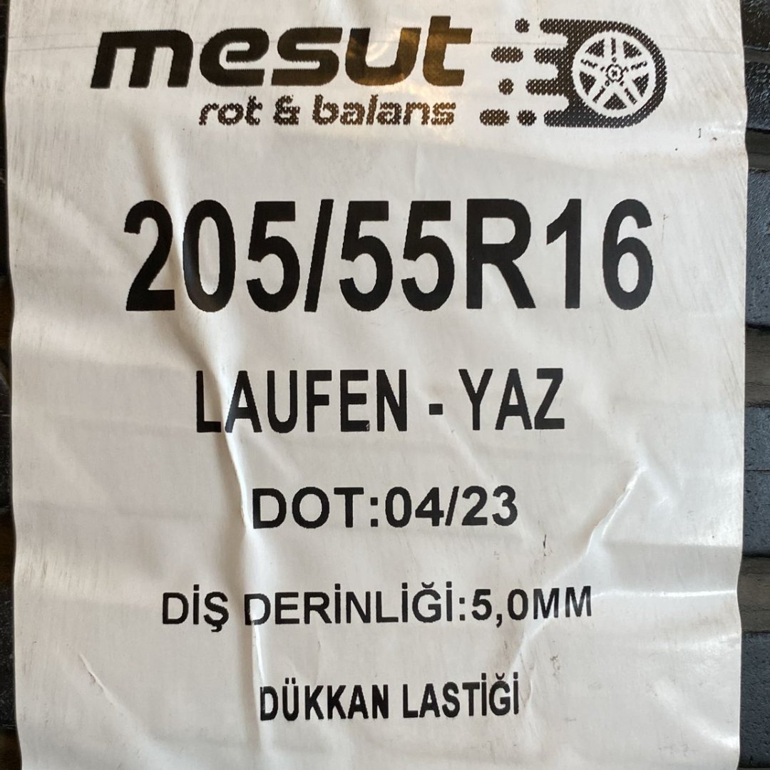 205/55 R16 LAUFENN ÇIKMA YAZ LASTİĞİ