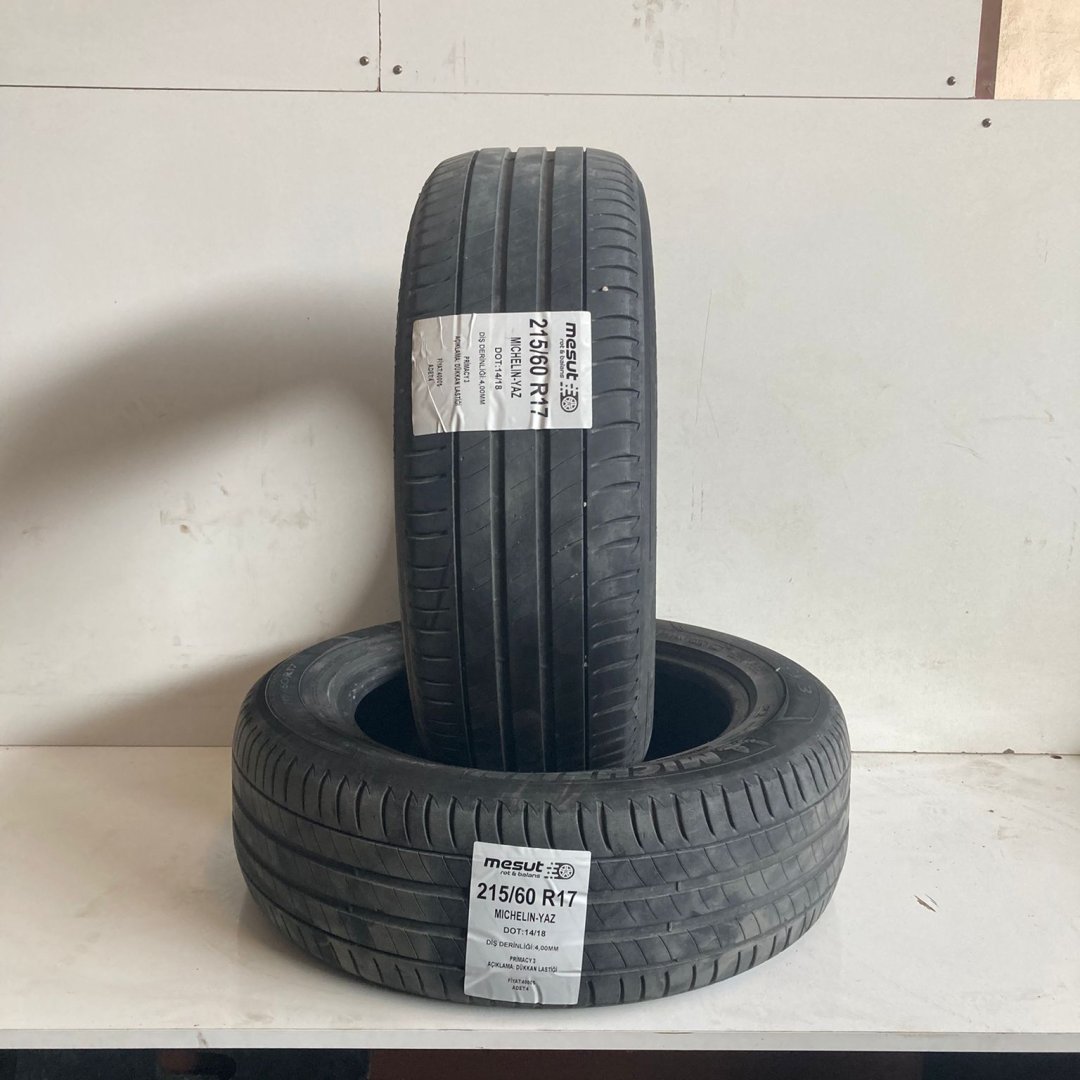 215/60 R17 MICHELIN PRIMACY 3 ÇIKMA YAZ LASTİĞİ