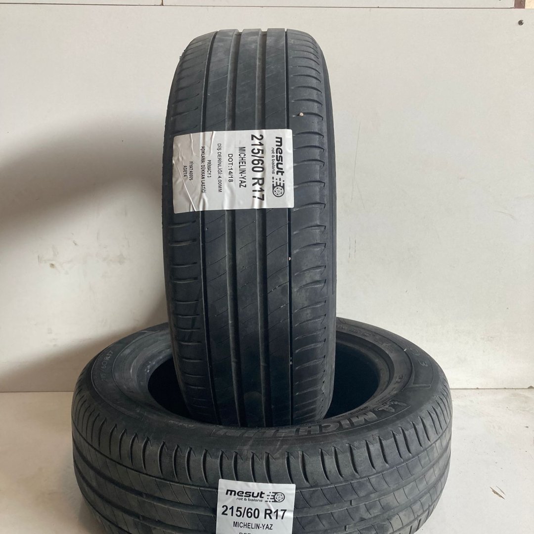 215/60 R17 MICHELIN PRIMACY 3 ÇIKMA YAZ LASTİĞİ
