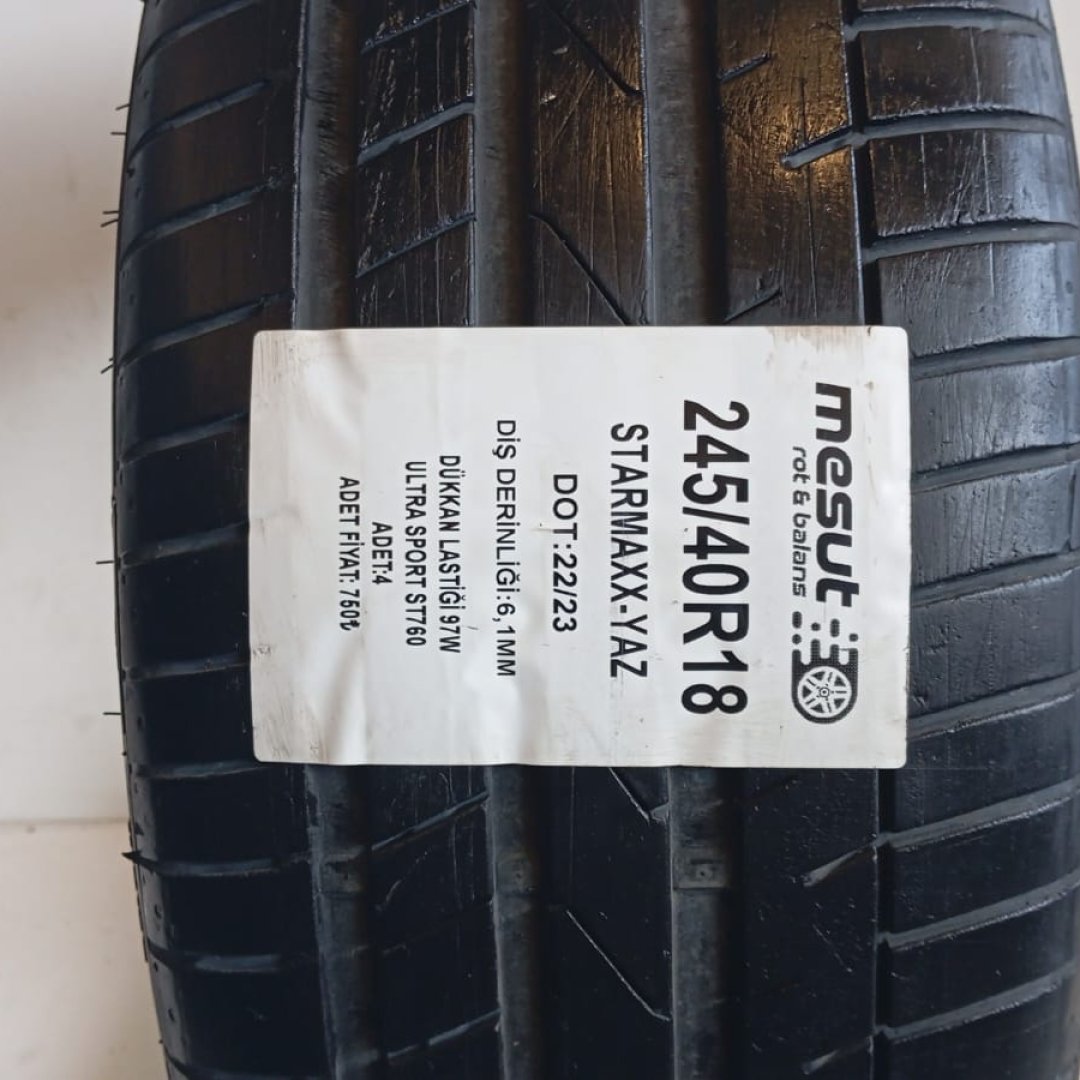245/40 R18 STARMAXX ULTRA SPORT ST760 97W ÇIKMA YAZ LASTİĞİ