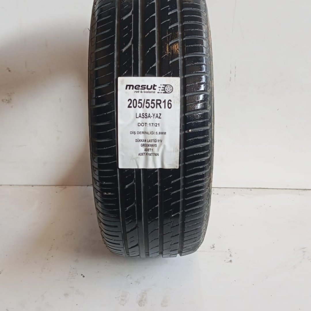 205/55 R16 91V LASSA GREENWAYS ÇIKMA YAZ LASTİĞİ