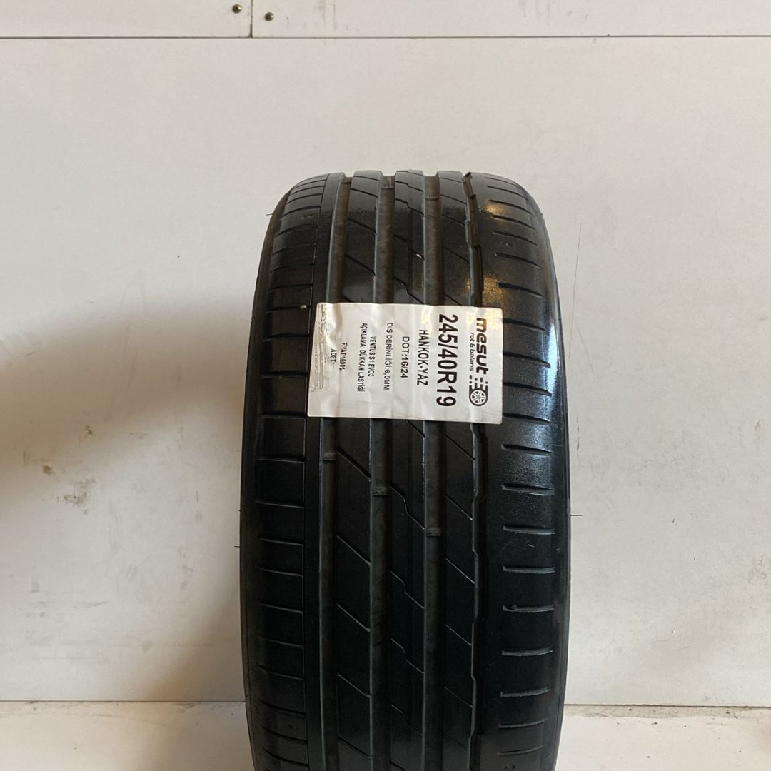 245/40 R19 HANKOOK YAZ VENTUS S1 EVO3 ÇIKMA LASTİK