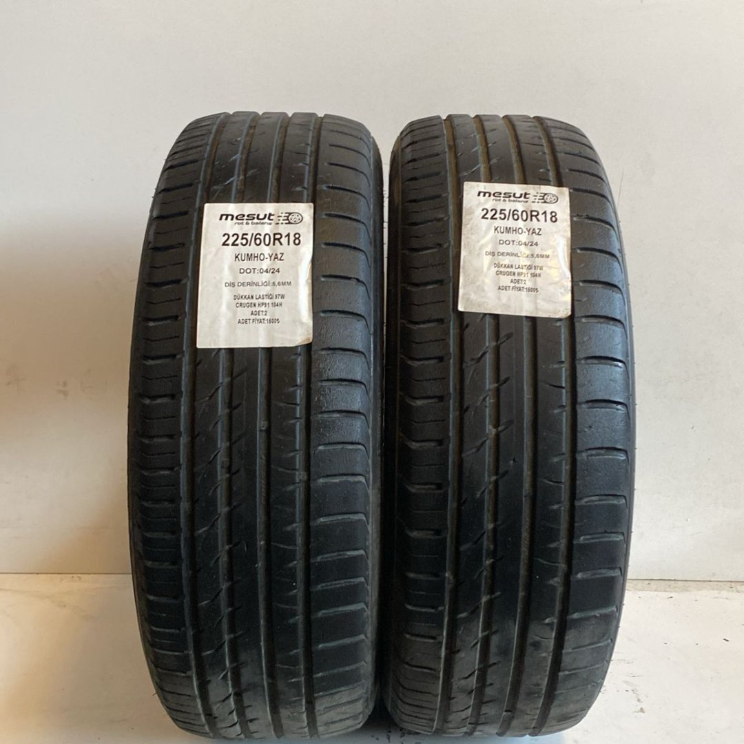 225/60 R18 KUMHO CRUGEN HP 91 ÇIKMA YAZ LASTİĞİ