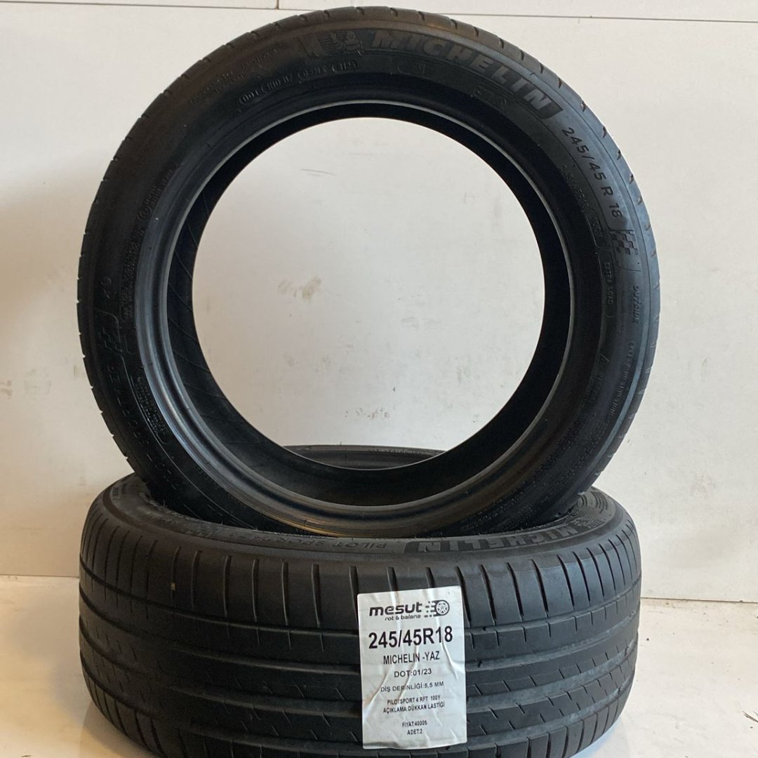 245/45 R18 100Y MICHELIN PILOTSPORT 4 RFT YAZ ÇIKMA LASTİK