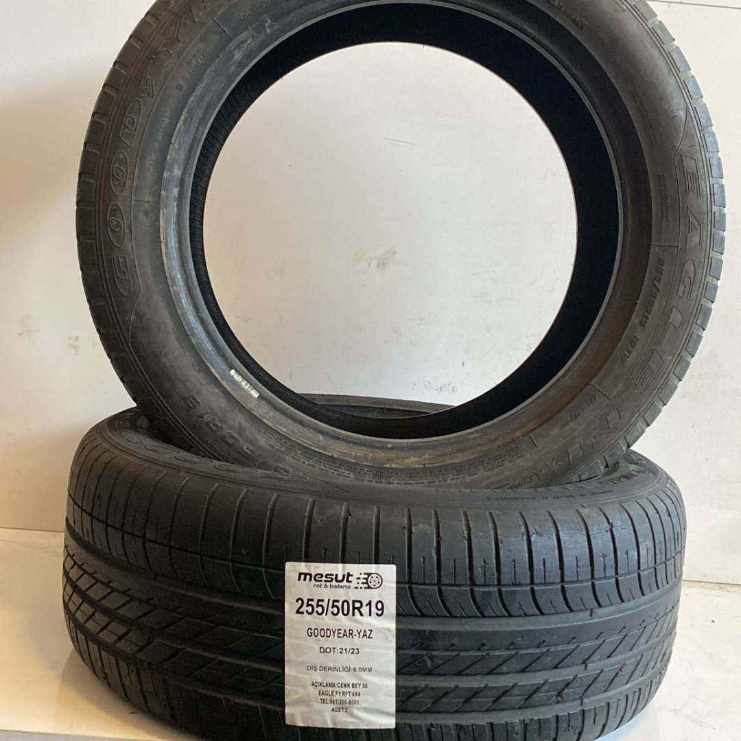 255/50 R19 GOODYEAR EAGLE F1 RFT 4X4 YAZ ÇIKMA LASTİK