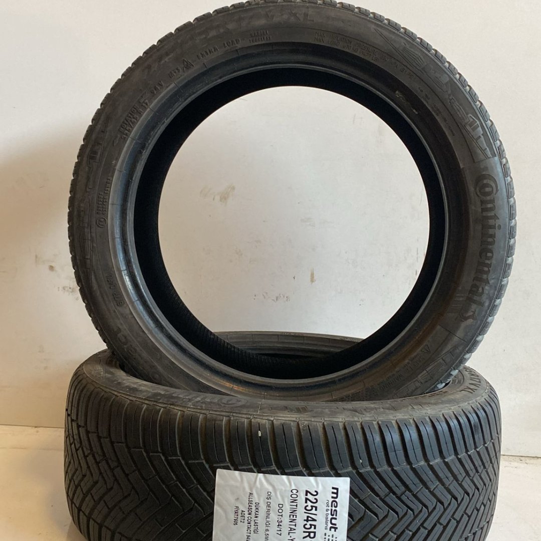 225/45 R17 CONTINENTAL ALL SEASON CONTACT DÖRT MEVSİM ÇIKMA LASTİK