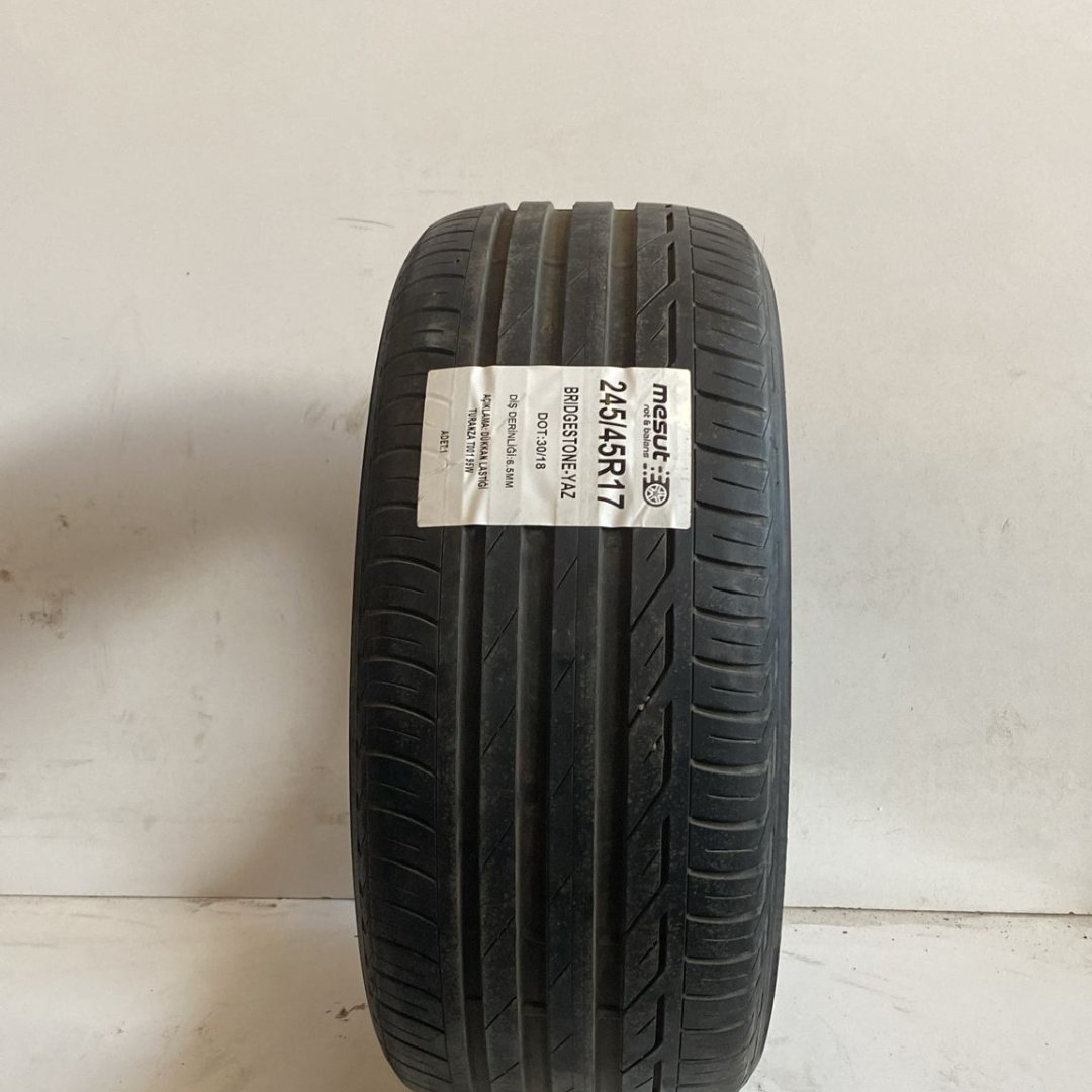 245/45 R17 95W BRIDGESTONE TURANZA T001 YAZ ÇIKMA LASTİK