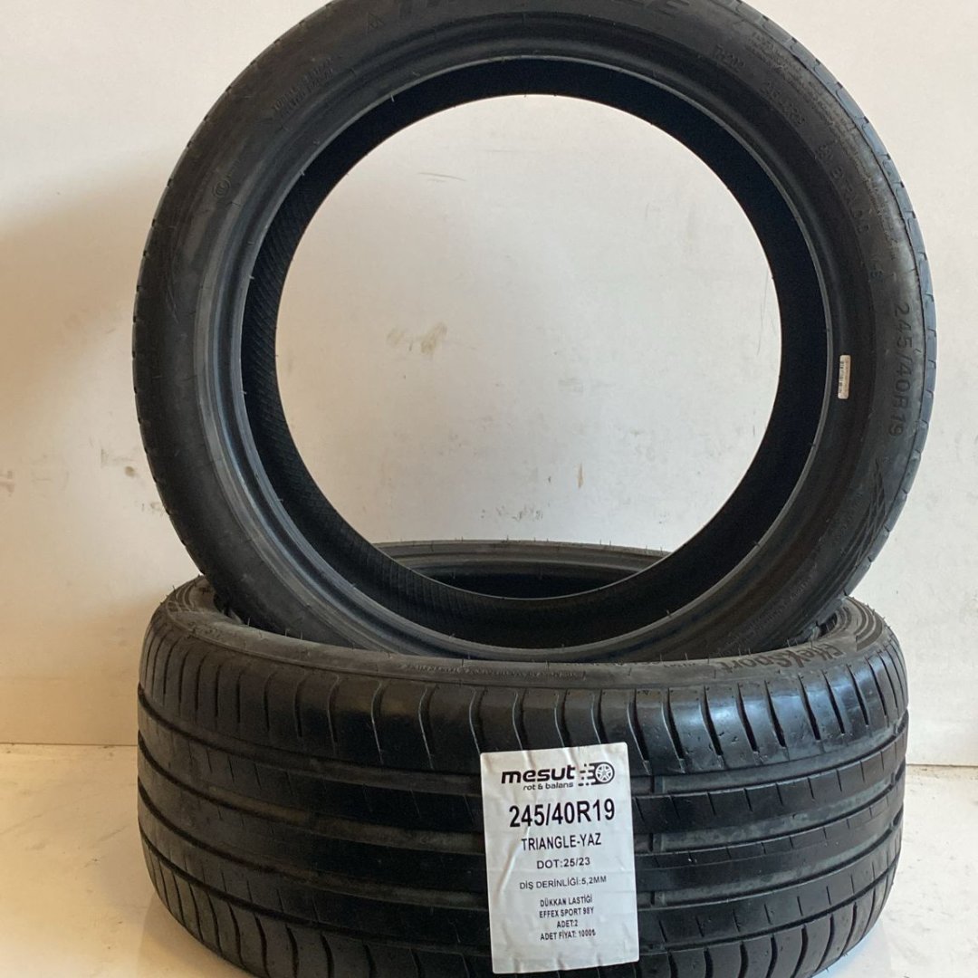 245/40 R19 TRIANGLE EFFEX SPORT ÇIKMA YAZ LASTİK
