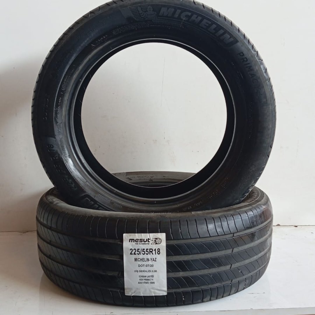 225/55R18 MICHELIN PRIMACY 4ÇIKMA YAZ LASTİĞİ