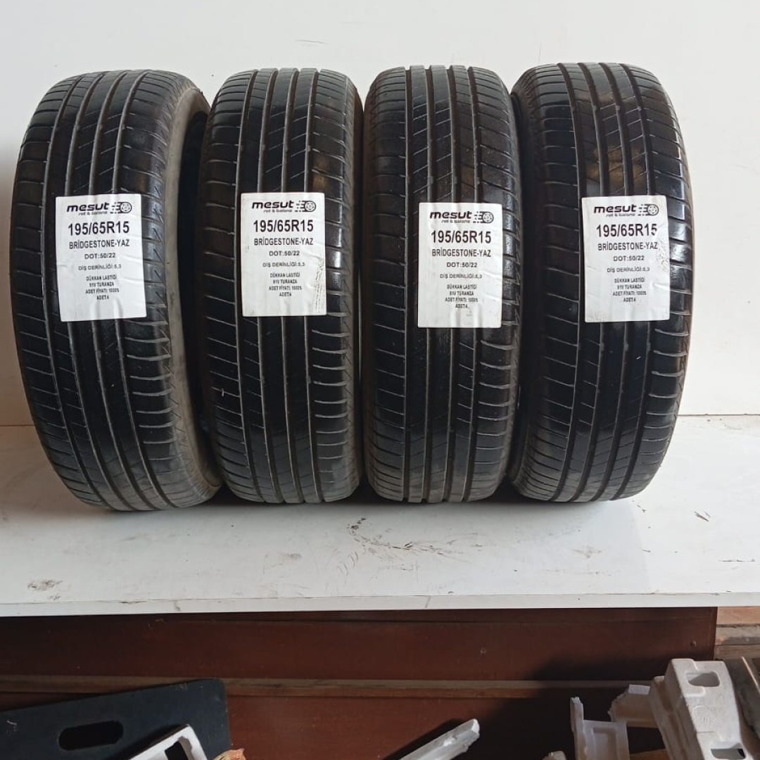 195/65 R15 91V BRIDGESTONE TURANZA ÇIKMA YAZ LASTİĞİ