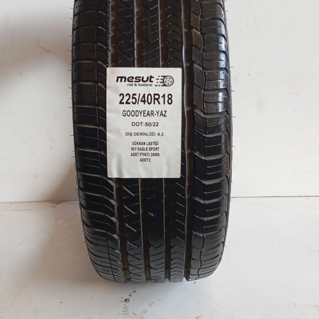 225/40 R18 92Y GOODYEAR EAGLESPORT ÇIKMA YAZ LASTİĞİ