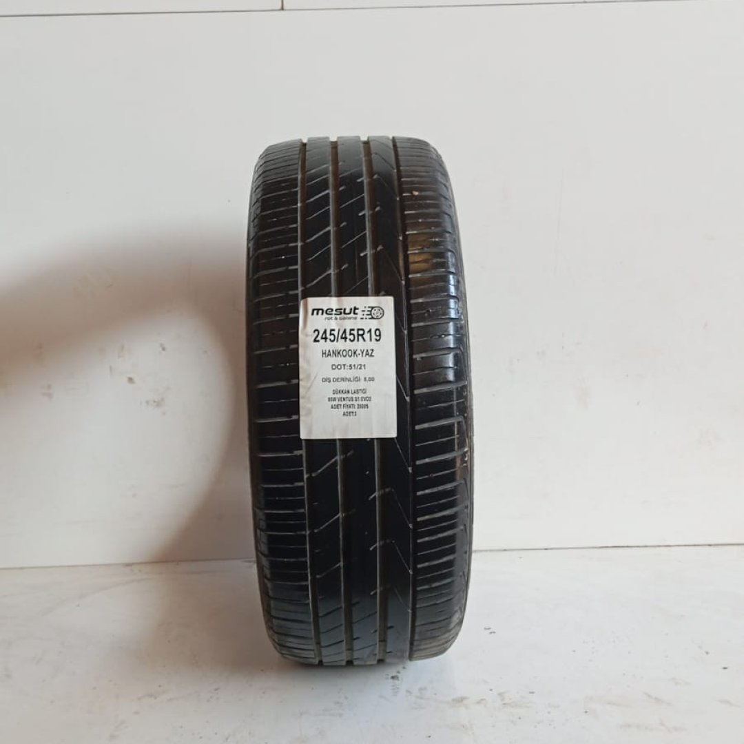 245/45 R19 98W HANKOOK VENTUS S1 EVO2 ÇIKMA YAZ LASTİĞİ